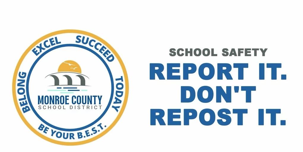  "Report it. Don't Repost it."